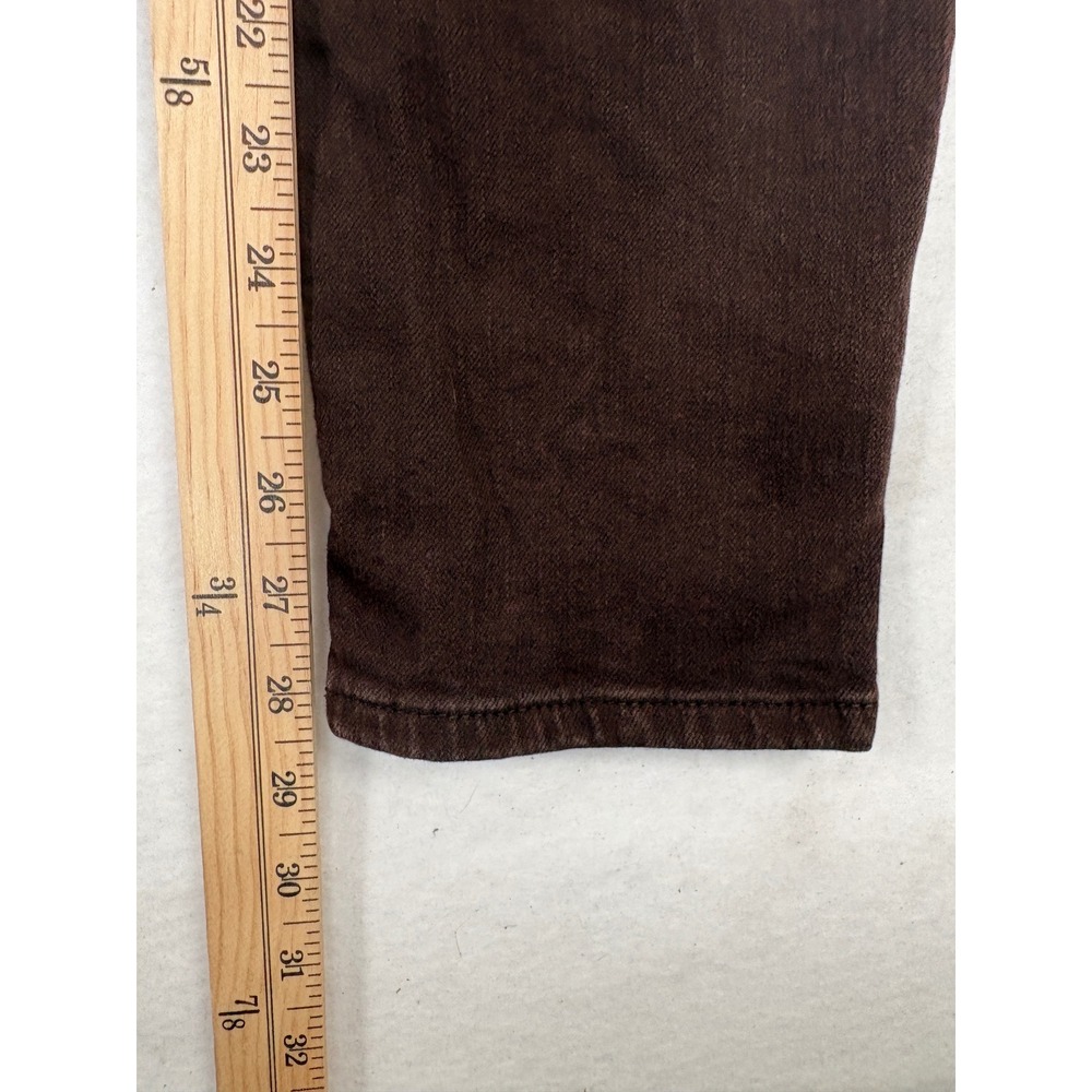 Bonobos Mens Slim Taper Pants Brown 29x30 Five Pocket Chino Jeans - Picture 12 of 14